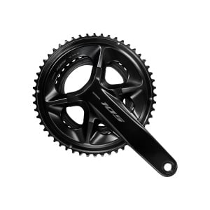 Angrenaj Pedalier Shimano 105 FC-R7100 52x36T 175mm, 12 Viteze, Hollowtech II, Fără Butuc, Negru