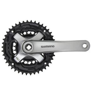 Angrenaj Pedalier SHIMANO Tourney FC-TY501, 42x34x24t, Brat 175mm