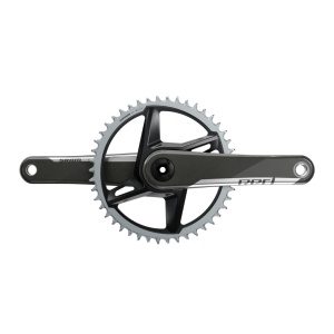 Angrenaj pedalier SRAM RED AXS DUB, lungime braț 172,5 mm, 46T DM, natural carbon, chainline 45 mm, 12 viteze