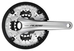 Angrenaj Shimano Alivio FC-T4060 170mm 44x32x22t pentru 9v Argintiu