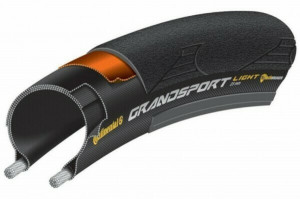 Anvelopa pliabila Continental Grand Sport Light 23-622 (700x23C) negru, SL