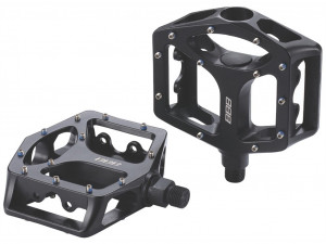 BBB Pedale BPD-3201 MountainHigh aluminiu ax CroMo Negru Mat
