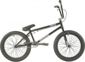 Bicicletă BMX Freestyle Division Fortiz 20" 2021 Black/Polished