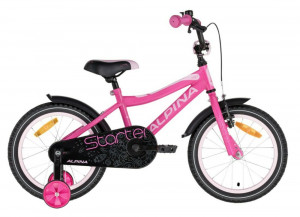 Bicicleta copii Alpina Starter 16 inch, roz