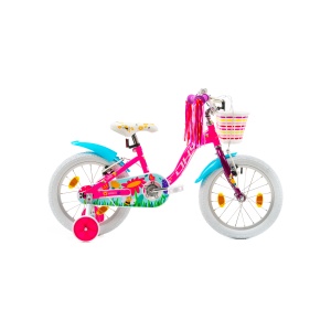 Bicicleta Copii DHS Summer - 16 Inch, Roz/Albastru