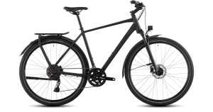 Bicicleta Cube KATHMANDU PRO, Coal BLACK, 2026 - 28"