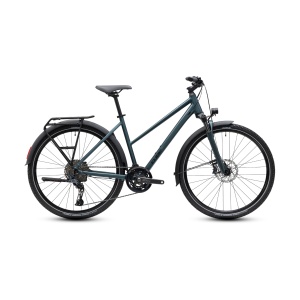 Bicicleta Cube Nature, SLX Trapeze Fe, Indigometallic Black 2027 - 28"
