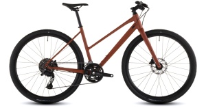 Bicicleta Cube NULANE RACE TRAPEZE, Amber BLACK, 2026 - 28"