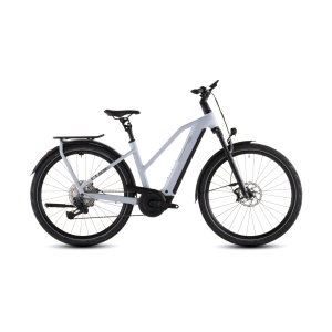 Bicicleta Electrica Cube KATHMANDU HYBRID SLX 800 TRAPEZE, Foggrey GREY, 2026 – 28"