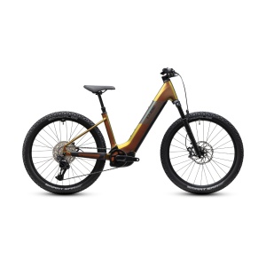 Bicicleta Electrica Cube Reaction, Hybrid SLX 800 Easy Entry, Autumn Black 2027 - 27.5"