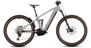 Bicicleta Electrică Cube STEREO HYBRID ONE22 SLX 800, Greige SWITCH, 2026 - 29"