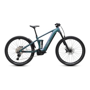 Bicicleta Electrica Cube Stereo, Hybrid ONE44 SLX 800, Smaragdgrey Chrome 2027 - 29"