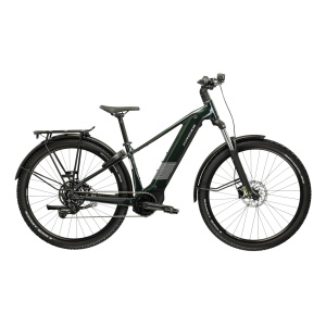 Bicicleta electrica Kross Influx Suv Hyb 2.0 600 27,5" verde/argintiu lucios