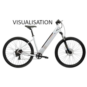 Bicicleta electrica Kross Solar Boost 2.0 Ls 29" alb/copper mat