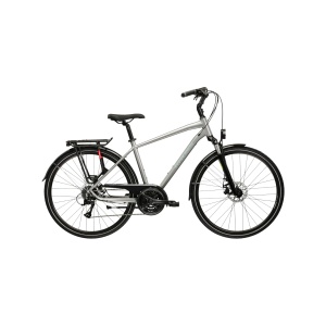 Bicicleta Kross Trans 3.0 silver/light blue glossy