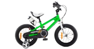 Bicicleta RoyalBaby Freestyle Coaster Brake, Verde - 16"