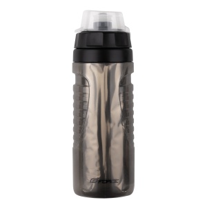 Bidon Force Warm 0.5l termo, transparent/negru