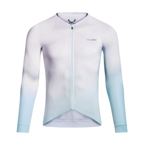 Bluza Cube Road/XC UV-Protection L/S Turquoise