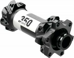 Butuc fata DT Swiss 350 MTB Straightpull DB 100MM/15MM TA, IS 6-B., 28-H.