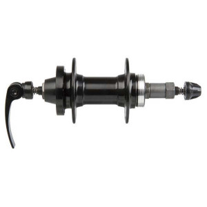 Butuc spate aluminiu QR SXT 36h/FD/filetat/negru