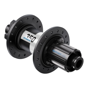 Butuc Spate DT Swiss 350 MTB Hybrid DB, 148/12 mm TA Boost, 32 Gauri, IS 6 Suruburi, Compatibil Shimano, Corp Din Otel