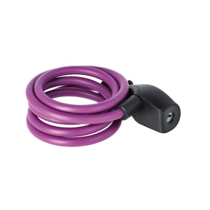 Cable Lock AXA Resolute 120/8 Length 120Cm,8Mm, Purple Royal