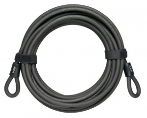 Cablu antifurt AXA lungime 10 metri, 10mm black