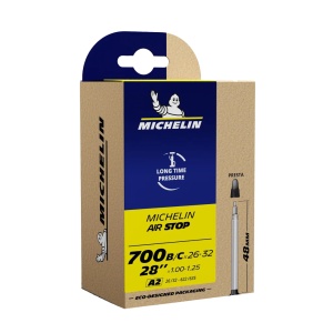 Camera Michelin A2 Airstop 28x1-1 1/4 Inch 700B/C 25/32-622/635 SV 48mm