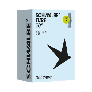 Camera SCHWALBE AV7, 20x1.50-2.50", 40/62-406/428, AGV 40mm