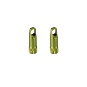 Capace Valva Presta Force Cu Unealta Inclusa, Aluminiu, Alloy, Verde