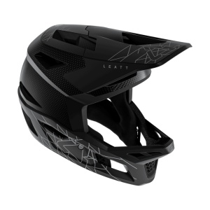 Casca Leatt MTB Gravity 6.0 Carbon Stealth Black/Grey