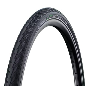 Cauciuc SCHWALBE Delta Cruiser Plus - 26x1 3/8 (37-590) HS431 B/B+RT, PunctureGuard, TwinSkin Green 50EPI - Sarma