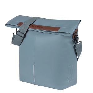 City Geanta Shopper Basil MIK Hooks Albastru Grafit, 14-16 L, MIK Hooks