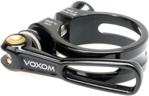 Colier tijă șa Voxom Sak1, 31,8 mm, negru