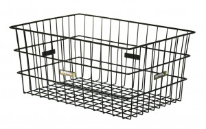 Cos bicicleta Basil Zembla 53X37x23cm, black, wide meshed