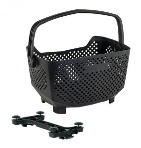 Cos portbagaj Racktime Edge 2.0 43X24X29 cm, 20 L, negru