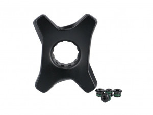 crank spider Fazua eBike 107mm black 11.6118.064.001,incl. chain ring screws