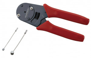 Crimp plier Quaxar for brake and gear end caps