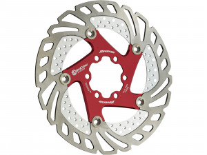 Disc frana REVERSE BRAKE DISC AIRCON 160mm red
