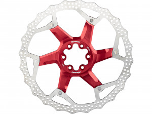 Disc frana REVERSE BRAKE DISC ALUMINUM/STEEL 203mm red