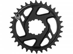 Foaie angrenaj X-SYNC 2 30T Direct Mount 6mm Offset Cold Forged Aluminum Black