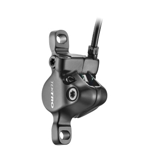Frana PE Disc Hidraulica Tektro Hd-t280, Pentru Roata Spate, Maneta Dreapta, Lungime Conducta 1900 Mm, Maneta Pentru 3 Degete, Etrier Cu 2 Pistoane