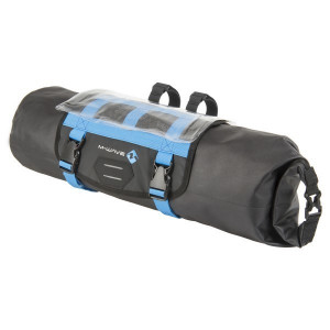 Geanta M-Wave BP Front montare pe ghidon 100% waterproff 59x23cm vol aprox.10litri neagra