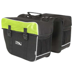 Geanta portbagaj 2 piese M-Wave Amsterdam double negru/verde