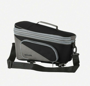Geanta portbagaj cu adaptor de prindere Racktime Talis, neagra