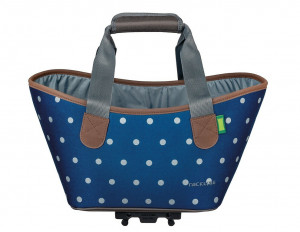 Geanta Racktime System shopper Agnetha polka dots, incl. Snapit adapter