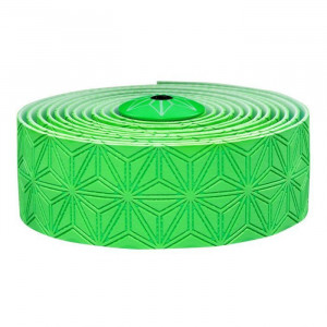 Ghidolina Supacaz Super Sticky Kush - TruNeon - verde neon w/ capace verde anodizat