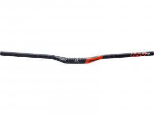 Ghidon REVERSE HANDLEBAR Base 790mm 31,8mm/18mm Aluminium negru mat - portocaliu