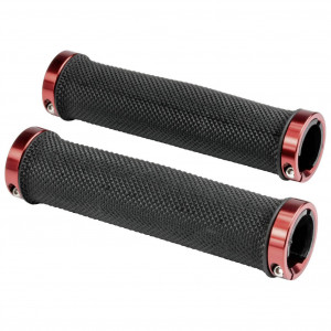 Gripuri Humpert MTB/ATB XtasY negre colier rosu