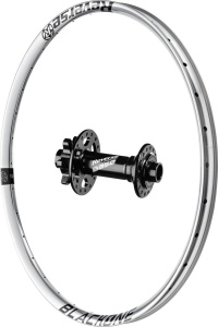 Janta spate Reverse Wheels Black One 26 Inch, argintiu, aluminiu, butuc Reverse Base, spate, 10 x 135 mm, Singlespeed